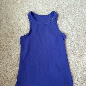 lululemon athletica Blue Athletic Tank Top